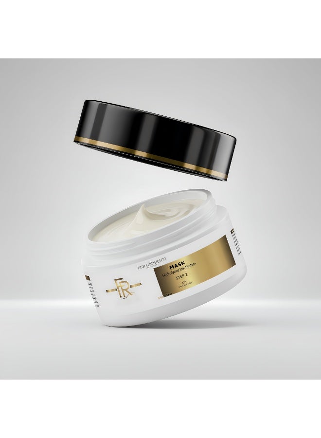 FERANCHESCO Homecare Hair Mask 300g - Brazilian Intensive Hair Protein Repair Mask for Damaged Hair - Image 3